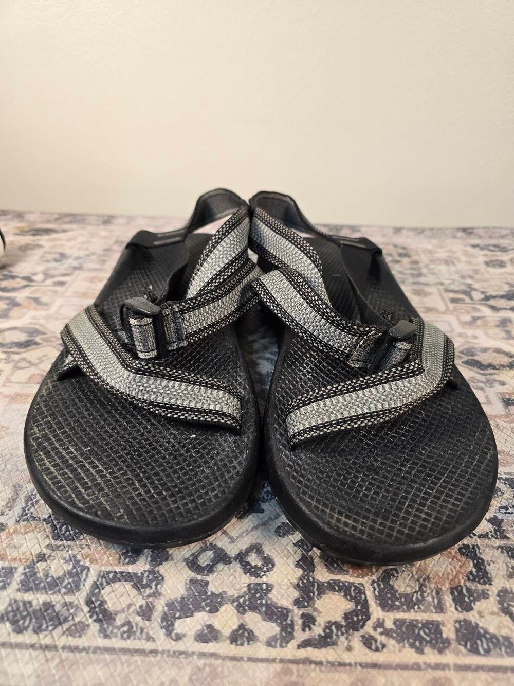 Chaco Z1 Classic Men's Size 12 US Split Gray Athletic Outdoor Sandals J105961